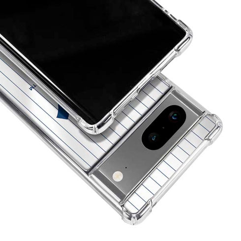 MLB New York Yankees Home Jersey Google Pixel 8 Clear Case